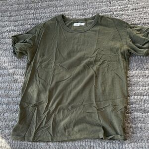 Madewell Olive Green Short Sleeve Tee